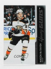 2021-22 Upper Deck Series 2 Young Guns Clear Cut Mason McTavish #451 08zb