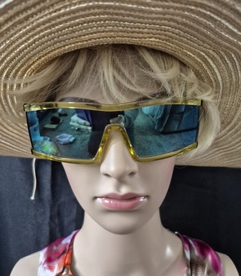 Unbranded, Unisex Adult Mirrored Square Style  Sunglasses (T3)