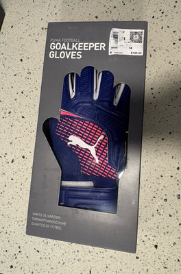 PUMA ULTRA Ultimate Grip Soccer Goalkeeper Gloves Sz 10 MSRP $100
