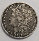 1896-O Morgan Silver Dollar XF