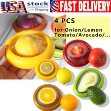 4X Fruit And Vegetable Storage Containers Set Reusable And Durable Fruit Storage