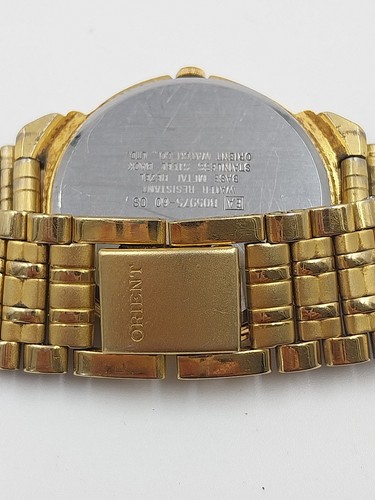 Orient Herrenarmbanduhr, Steel-Gold Farben | Orient Quartz Uhr. - Bild 9 von 11
