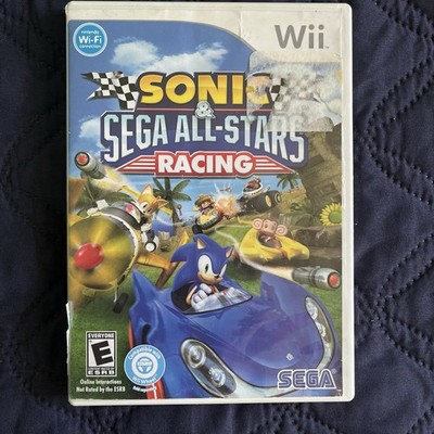 Sonic & Sega All-Stars Racing (Nintendo Wii, 2010)  No Manual, Tested