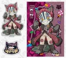 Demon Slayer ufotable Halloween 2025 Akaza Acrylic Stand & Postcard Set
