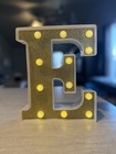 Light Up Letter LED Alphabet Plastic Party Sign Wedding Festival Decoration