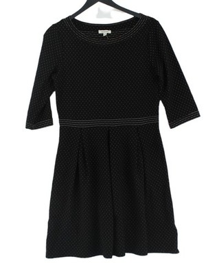 Max Studio Damen Midikleid M schwarz Viskose mit Elasthan, Polyester