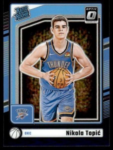 2024-25 Donruss Optic Purple Nikola Topic Rookie Oklahoma City Thunder #278 RR