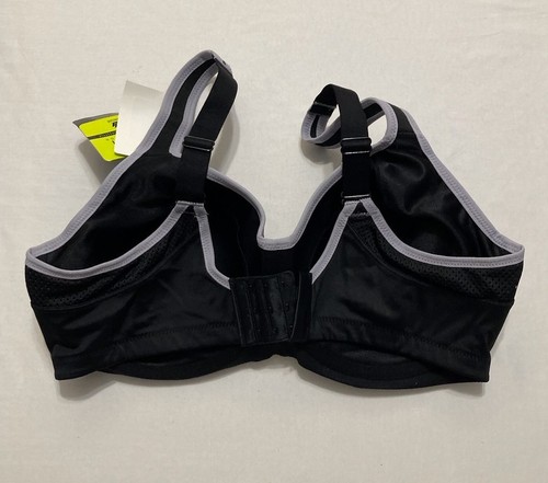 WACOAL Plus Size Sport Contour Underwire Bra BLACK 38DD - Picture 5 of 7