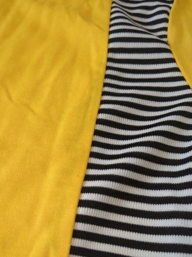 Vtg NEW! Black White Striped Mesh Motocross Jersey Moto MX BMX freestyle racing - Picture 10 of 10