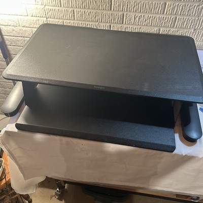 Kensington SmartFit Sit/Stand Desk, Pneumatic Lift System