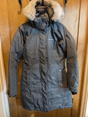 COLUMBIA -Women's Apres Arson II Winter Long Down Jacket-Medium-Grey