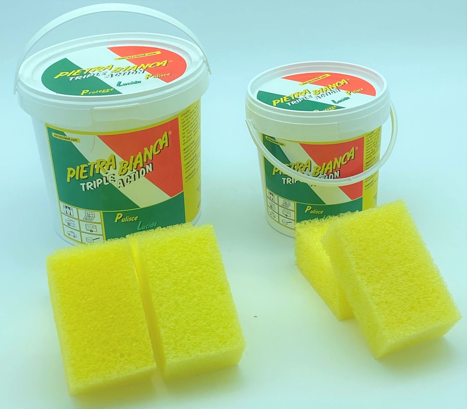 Detergente Pasta Pietra Bianca 2 kg Condor - Lucidante Metalli e Ceramica