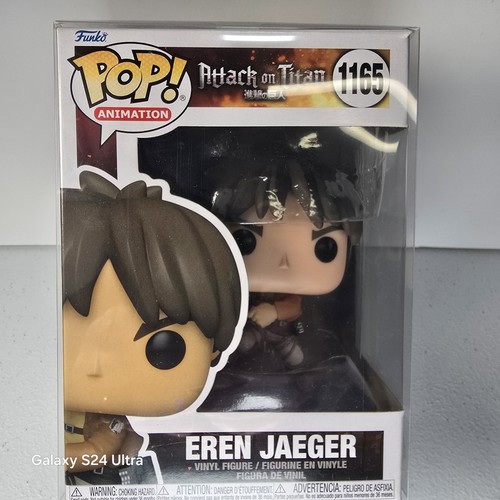 Funko Pop Attack on Titan Eren Jaeger 1165 and Pop Protector - Bild 11 von 11
