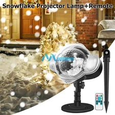 Christmas LED Projector Light Moving Outdoor Landscape Stage Xmas Lamp 26 Effect