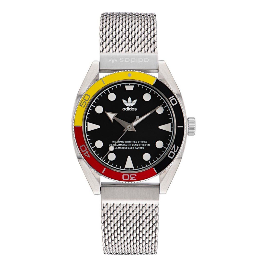 Reloj ADIDAS Hombre EDITION TWO Acero Malla / Negro