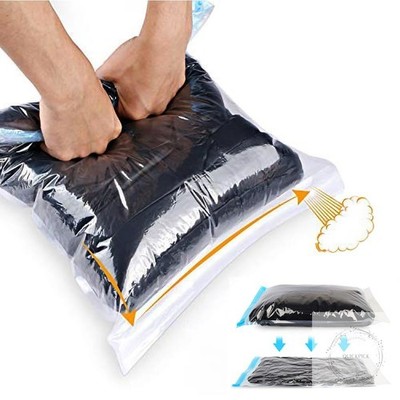 Compression Bags - Travel Essentials - 12 Pack Space Saver Bags - No Vacuum Pump