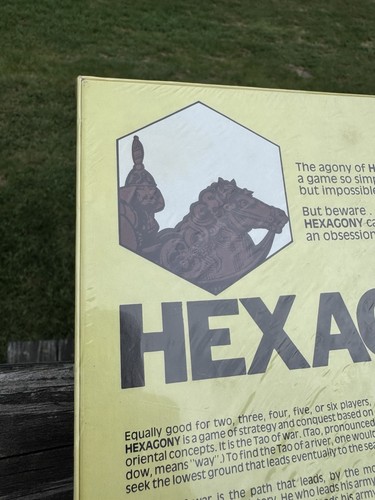 Hexagony Avalon Hill 1980 Brettspiel Neu Sealed Vintage Strategie - Bild 8 von 12