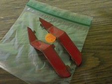 vintage tonka big jeep set of 2 red fenders for parts
