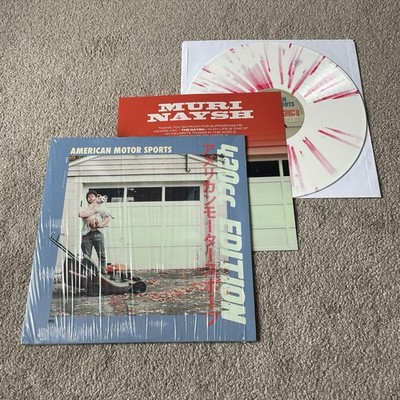 Bilmuri   American Motor Sports Vinyl Record White w/ Red Splatter 2024