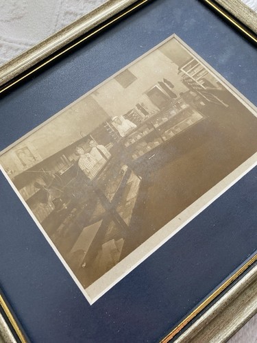 Set 3 memorabilia fotografici incorniciati 1937 Opening Day McKinney's Bakery Indianaola MS - Foto 3 di 12