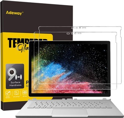 13.5 Inch Tempered Glass Screen Protector for Microsoft Surface Book 1/2 - 2 Pac