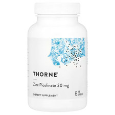 Thorne, Zinc Picolinate, 30 mg, 180 Caps, Expiry: 06/2028