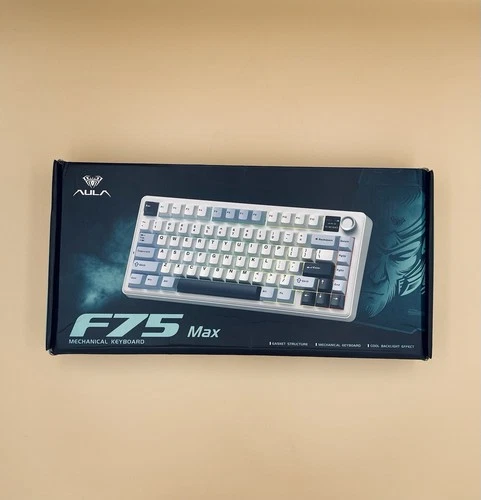 Aula F75 Max Wireless Mechanical Keyboard With Cool Backlight UNTESTED