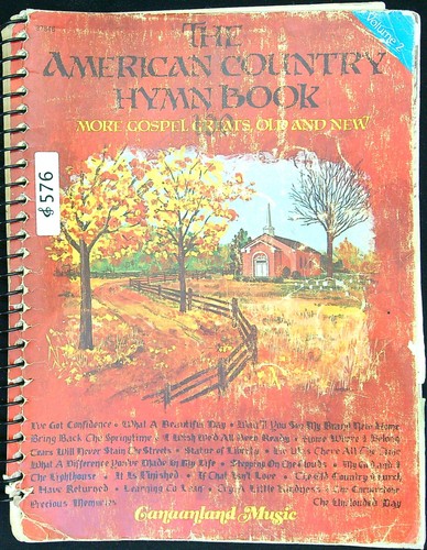 American Country Hymn Book 100 Gospel Greats Old and New Music 576a - Picture 1 of 18