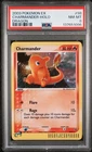 2003 POKEMON EX DRAGON #98 CHARMANDER-HOLO PSA 8