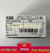 1PCS New Sealed ABB OT40F3 Disconnect Switch 40A 3P 1SCA104902R1001