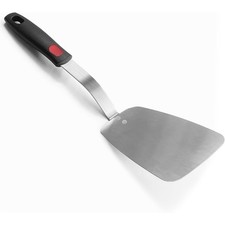 Large Stainless Steel Flexible Spatula Solid Turner Thin Blade Heat Resistant