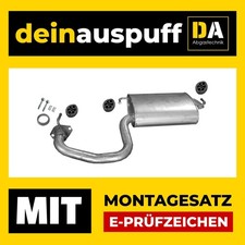 Endschalldämpfer für Toyota Avensis T25 2.0 VVT-i Auspuff H590