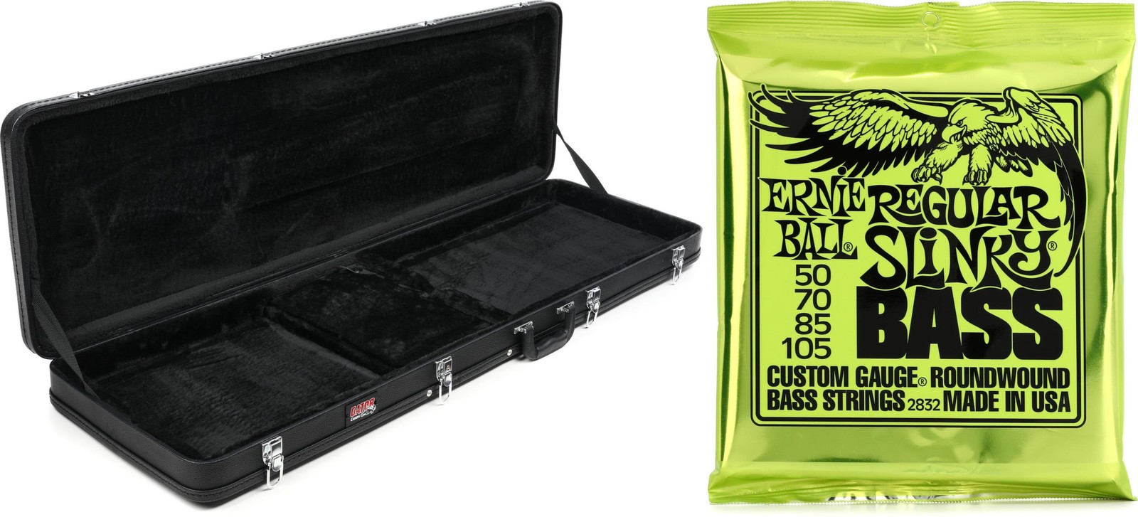 Отличный комплект Gator GWE-BASS Ernie Ball P02832 24990₽