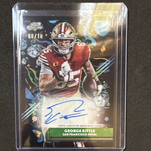2025 Topps Chrome George Kittle Chrome Autographs (RAW)