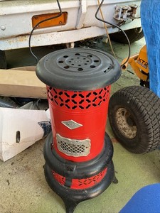 Vintage NESCO no 0190 Perfect Oil Heater  24" tall Parlor Cabin Heater Noburner