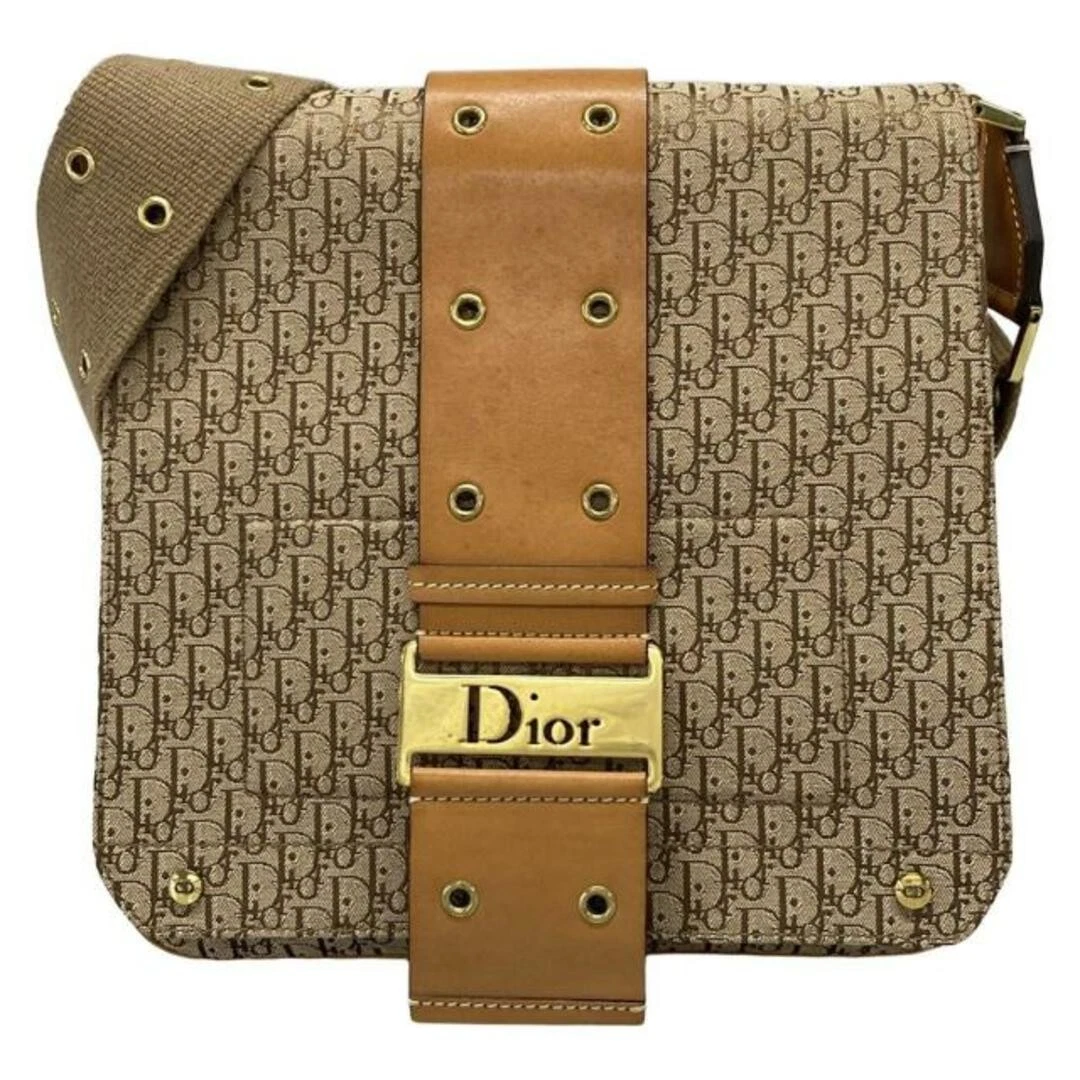 Sac bandoulière Dior/Christiandior Dior street chic trotteur Jad44835 beige