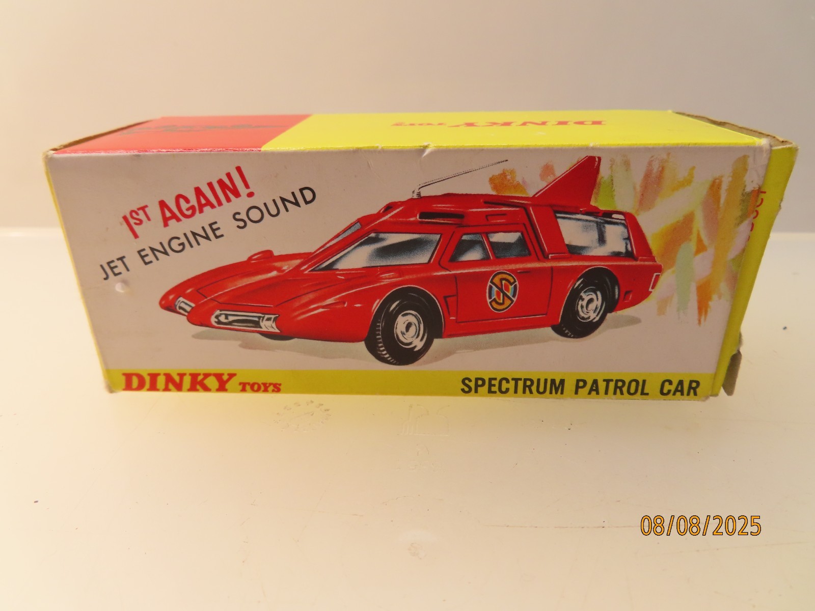 dinky toys SPECTRUM PATROL CAR ミニカー Dinky 103 Spectrum Patrol Car White Base TV series Captain