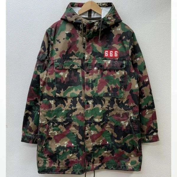 Veste blouson pull suprême 17ss parka de campagne 666 période un gramme camouflage suisse