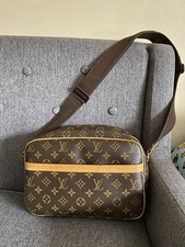 LOUIS VUITTON Reporter PM Monogram Shoulder B...