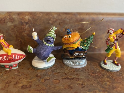 QUATTRO DECORAZIONI NATALIZIE VINTAGE MCDONALD'S MCMEMORIES - Foto 3 di 12