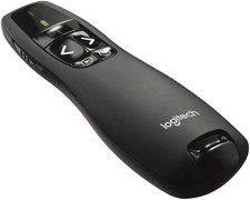 LOGITECH R400 Wireless Presenter, Schwarz