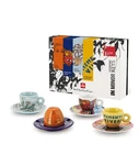 illy ART COLLECTION 25786 Biennale 2026 Cups, 4 Espresso Coffee Cups Number
