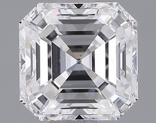1.5 Ct SQUARE Emerald Cut IGI Certified Loose Lab Grown CVD Diamond E Color VS1