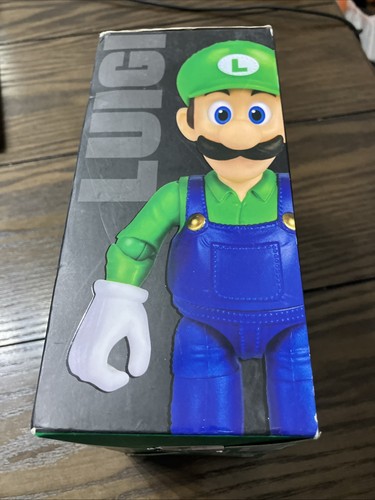 THE SUPER MARIO BROS MOVIE - 5 Inch Actionfigur Luigi Figur mit Taschenlampe - Bild 4 von 5