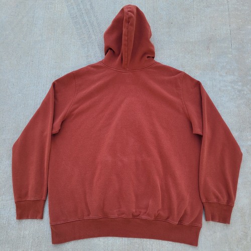 The North Face Mens Half Dome Pullover Logo Hoodie Color Orange Size XXL - Picture 3 of 16