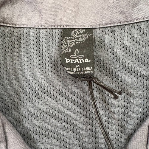 Neu mit Etikett Prana Blue Lookout Damenjacke mit durchgehendem Reißverschluss Größe Medium - Bild 4 von 9