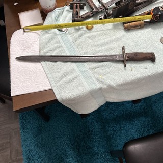 WWI AEF US Army M1905 Bayonet SA 1907