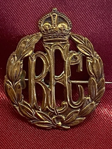 WW1 RFC Royal Flying Corps Sweetheart Brooch w/fixing (converted collar)