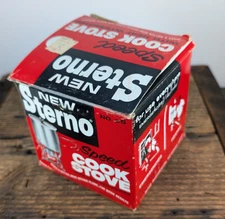 Vintage 1960's Sterno Camping Stove New in Box with All Components