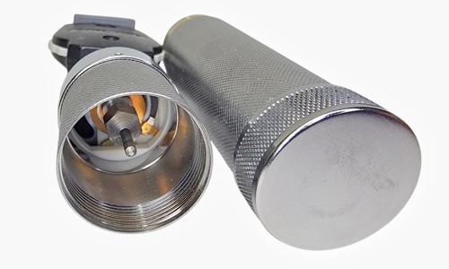 Welch Allyn 11620 Opthalmoscope Head With Power Handle Battery UnTested - Picture 5 of 6